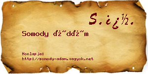 Somody Ádám névjegykártya